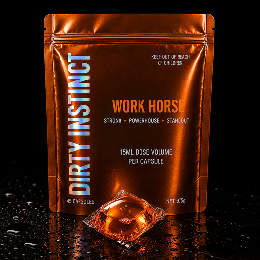 WORKHORSE – Men's Laundry Detergent Pods | Masculine Scent